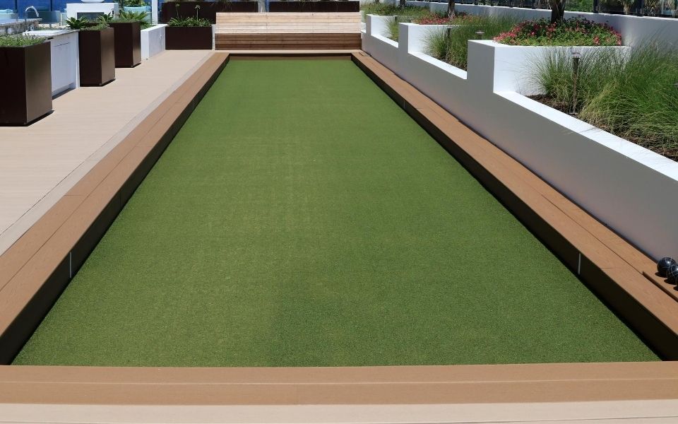 Custom Bocce Ball Court