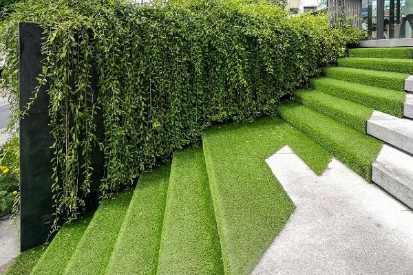 Turf Covered Stairs